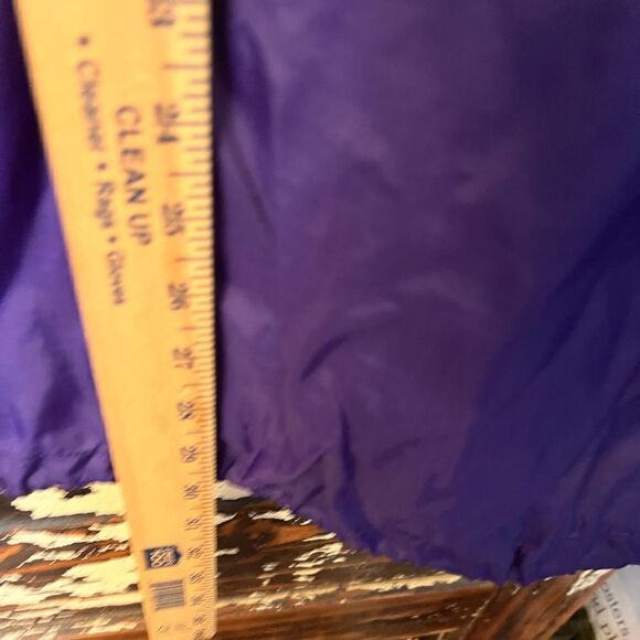 Vintage Helly Hansen Jacket Mens XL Purple Anorak Nylon 1/2 Zip jacket. - Picture 9 of 9